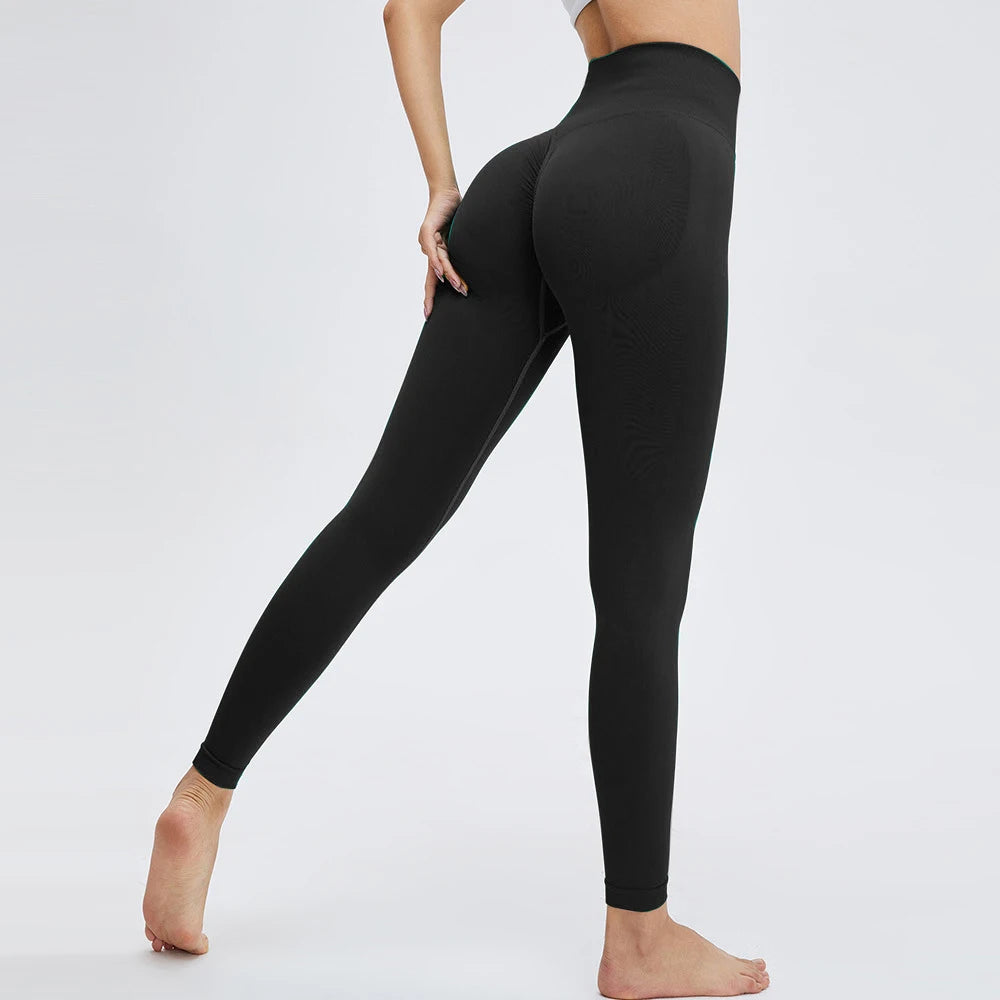 High Waist Push Up Leggings - Tummy Control Yoga Pants