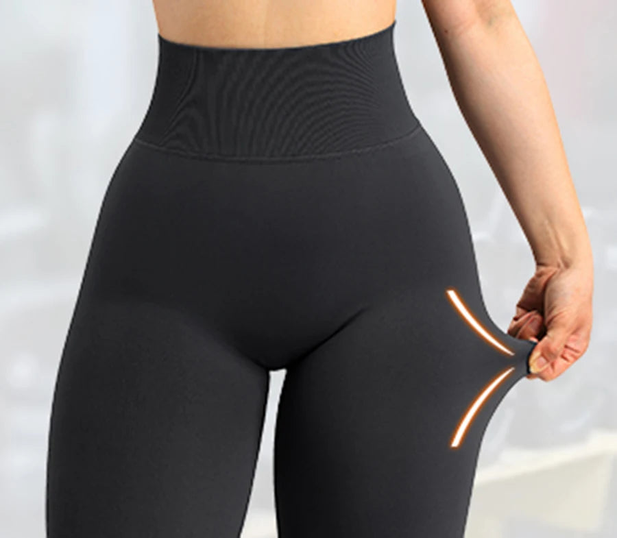 High Waist Push Up Leggings - Tummy Control Yoga Pants