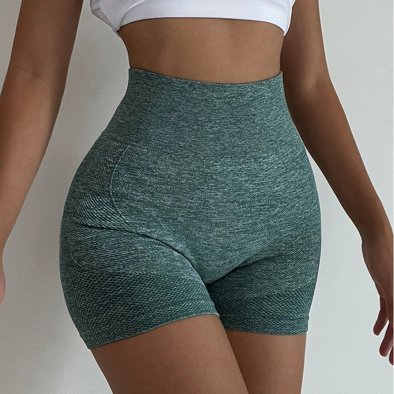 High Waist Yoga Shorts for Women – Butt Lifting & Tummy Control Fitness Shorts