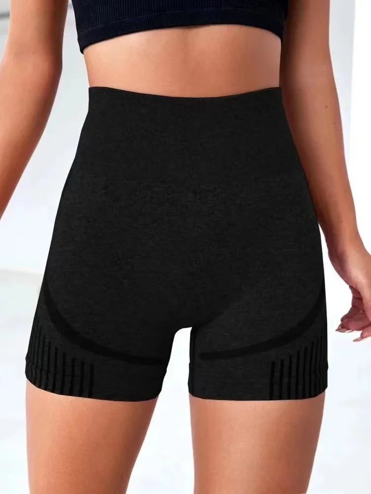 High Waist Women’s Yoga Shorts – Butt Lift Workout & Running Sportswear