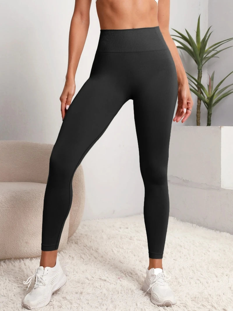 High Waist Seamless Push-Up Sports Leggings push up yogo leggimgs